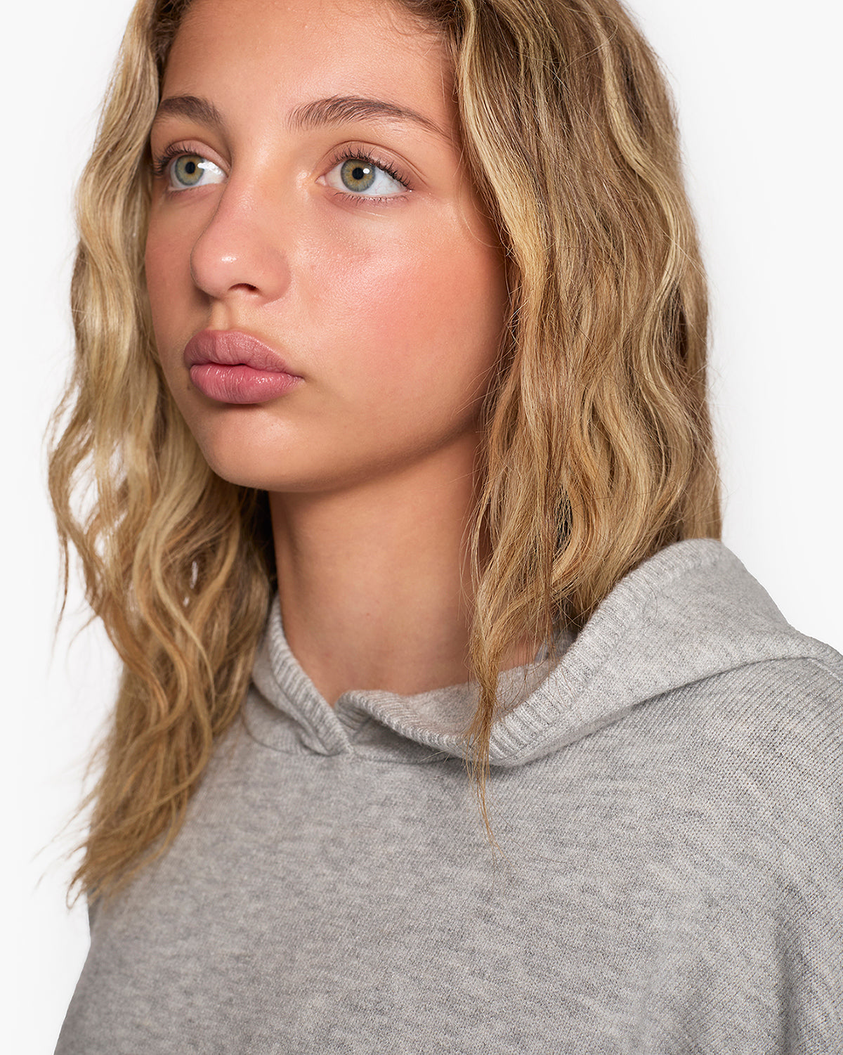 Sunday Sweater Hoodie - Heather Grey - TKEES