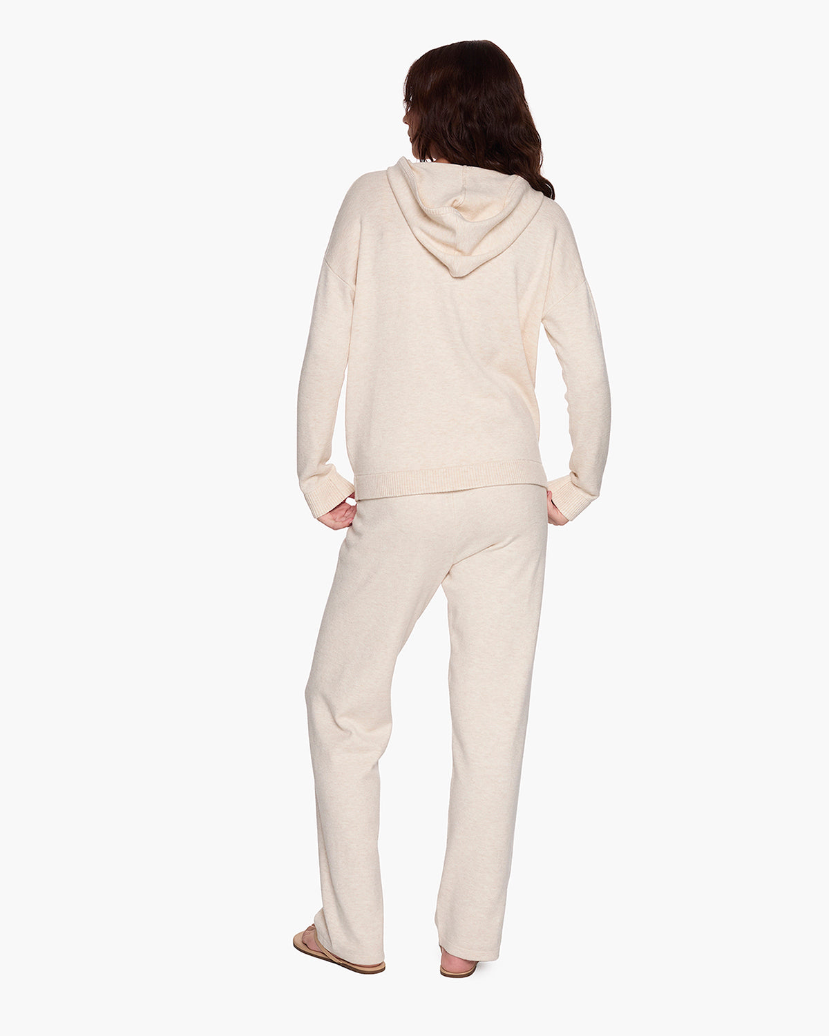 Sunday Sweater Hoodie - Cream - TKEES