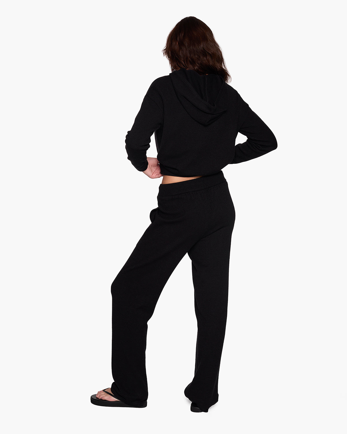Sunday Sweater Hoodie - Black - TKEES
