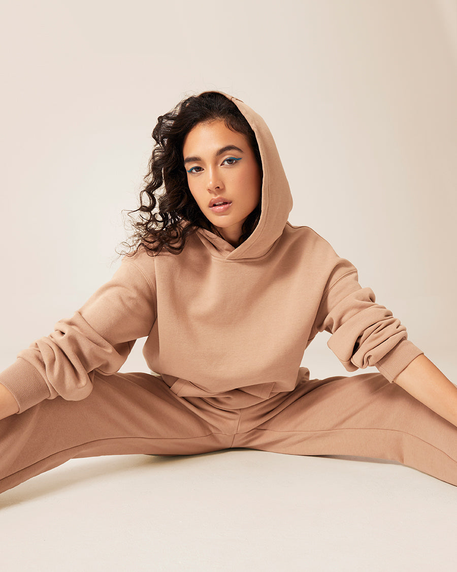 Air Whipped Hoodie - Camel  - TKEES