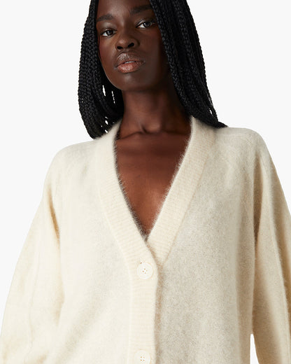 Cashmere Long Cardigan  - TKEES