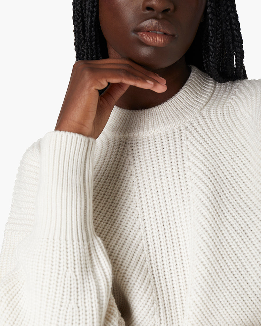 Merino Knit Crewneck  - TKEES