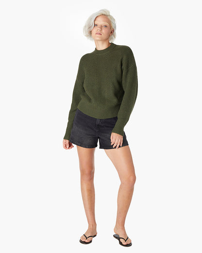Merino Knit Crewneck  - TKEES