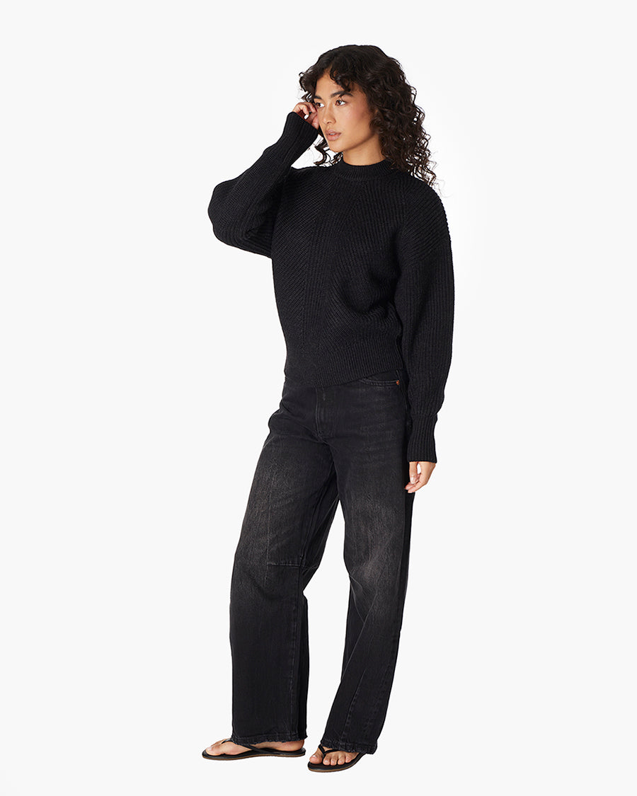 Merino Knit Crewneck  - TKEES