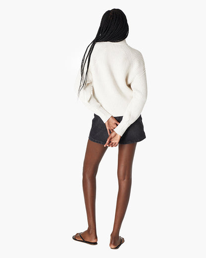 Merino Knit Turtleneck  - TKEES