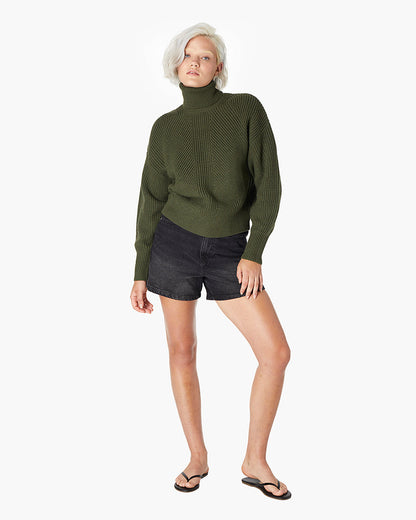 Merino Knit Turtleneck  - TKEES