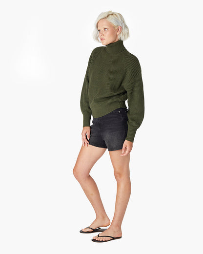 Merino Knit Turtleneck  - TKEES