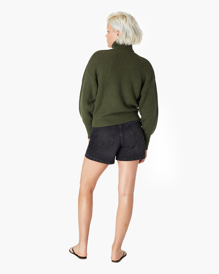 Merino Knit Turtleneck  - TKEES