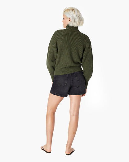 Merino Knit Turtleneck  - TKEES