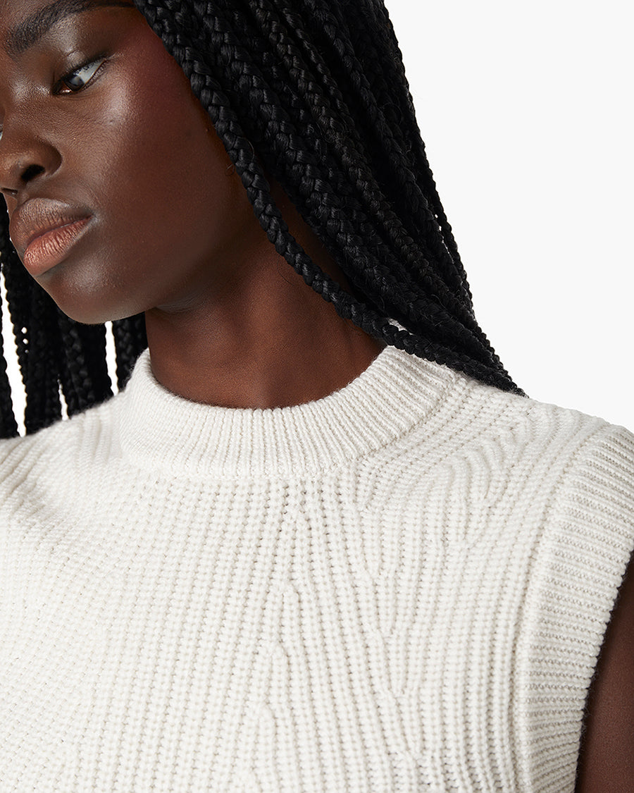 Merino Knit Vest  - TKEES