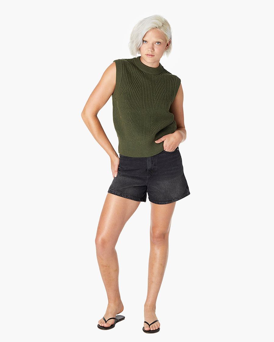 Merino Knit Vest  - TKEES