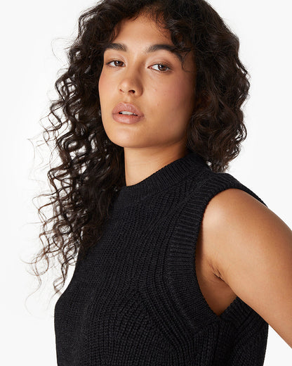 Merino Knit Vest  - TKEES