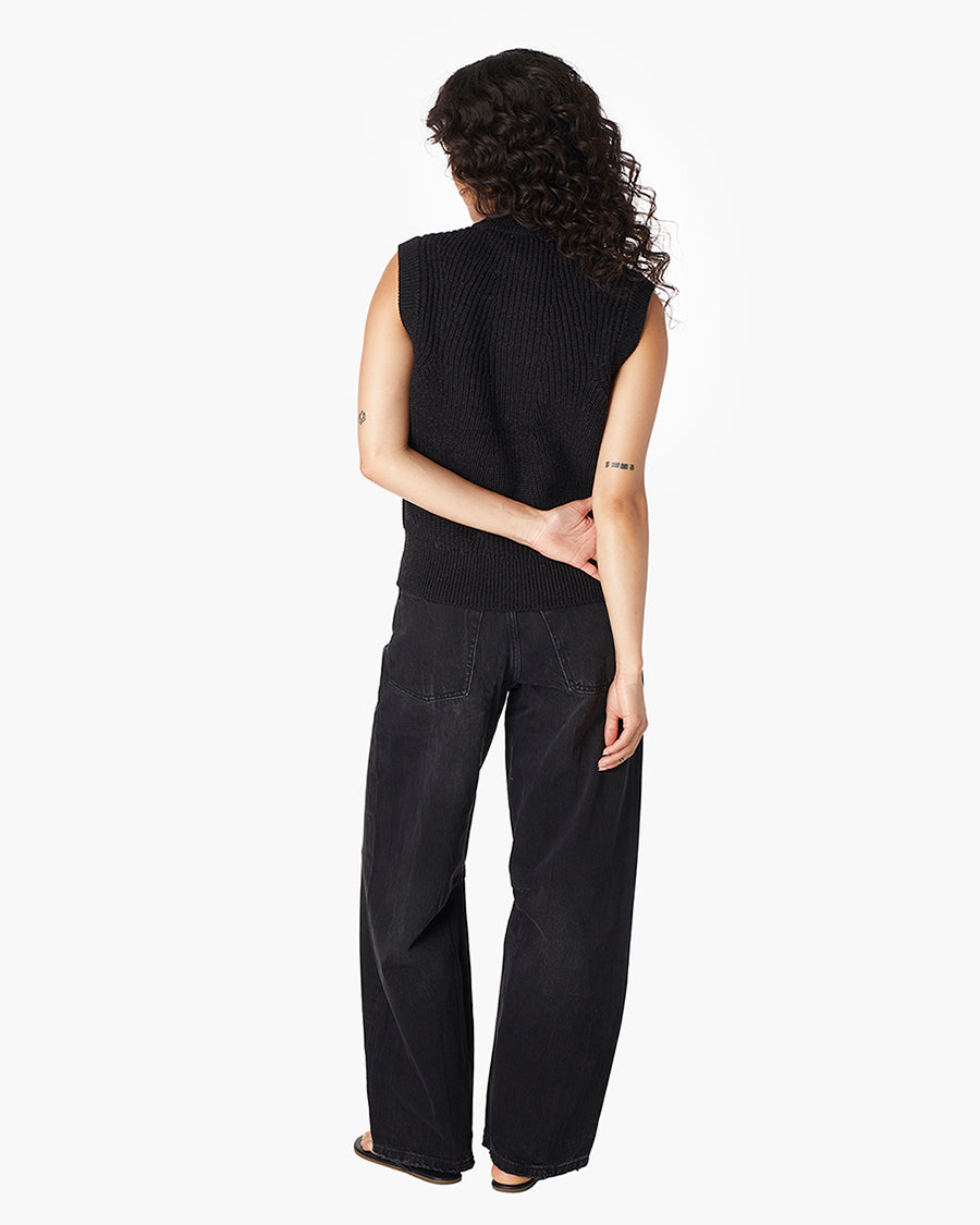 Merino Knit Vest  - TKEES