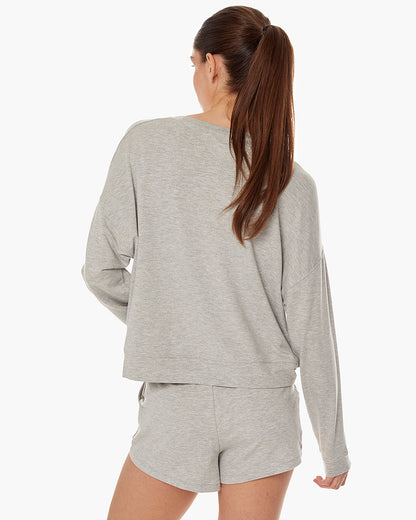 Matinée-de-Tennis-Short - Heather Grey  - TKEES