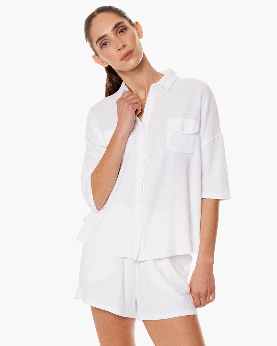 Soleil-Chic-Short--White  - TKEES