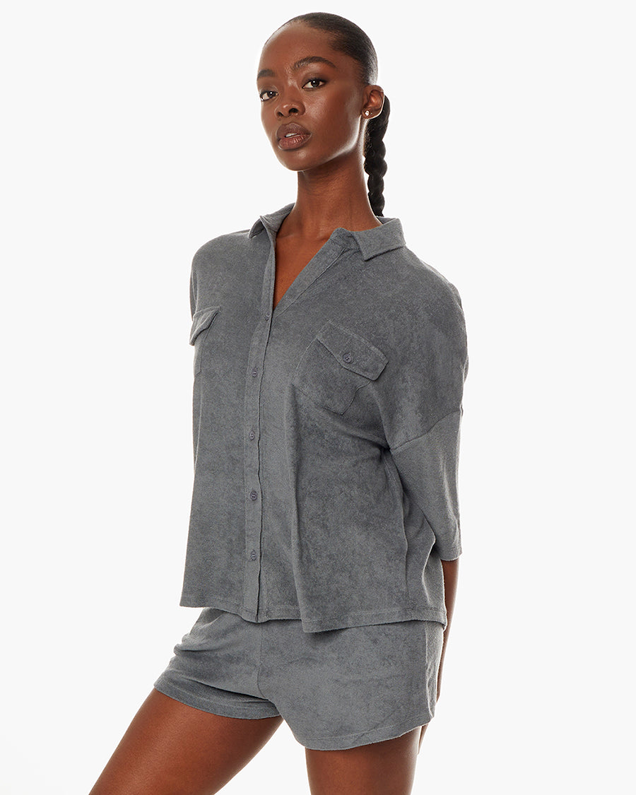 Soleil-Chic-Short-Blue  - TKEES