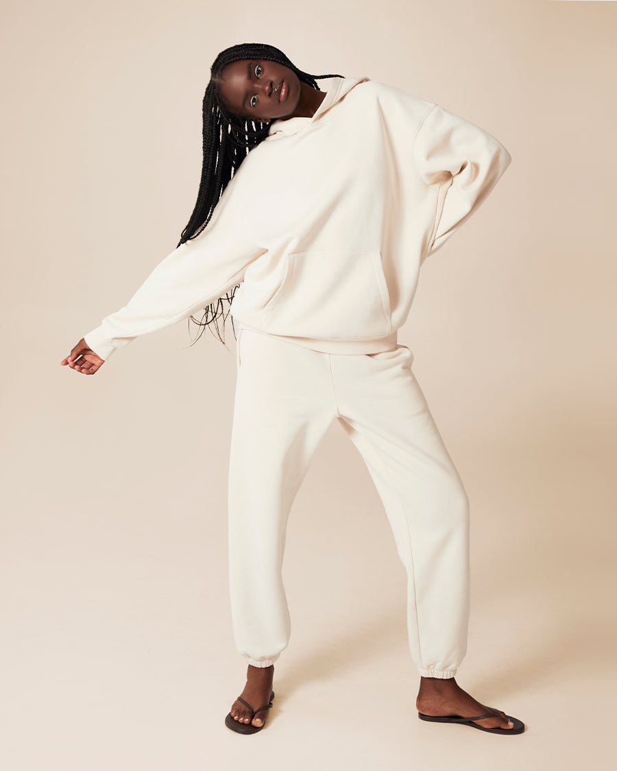 Air Whipped Sweatpant - Bone  - TKEES