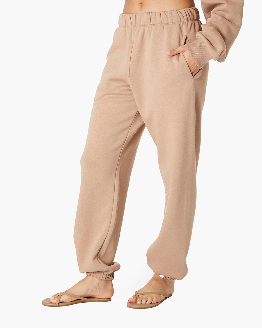 Air Whipped Sweatpant - Camel  - TKEES