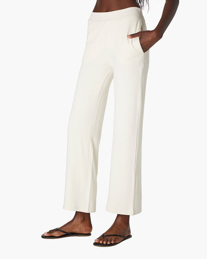 French Terry Wide Leg Pant  - TKEES