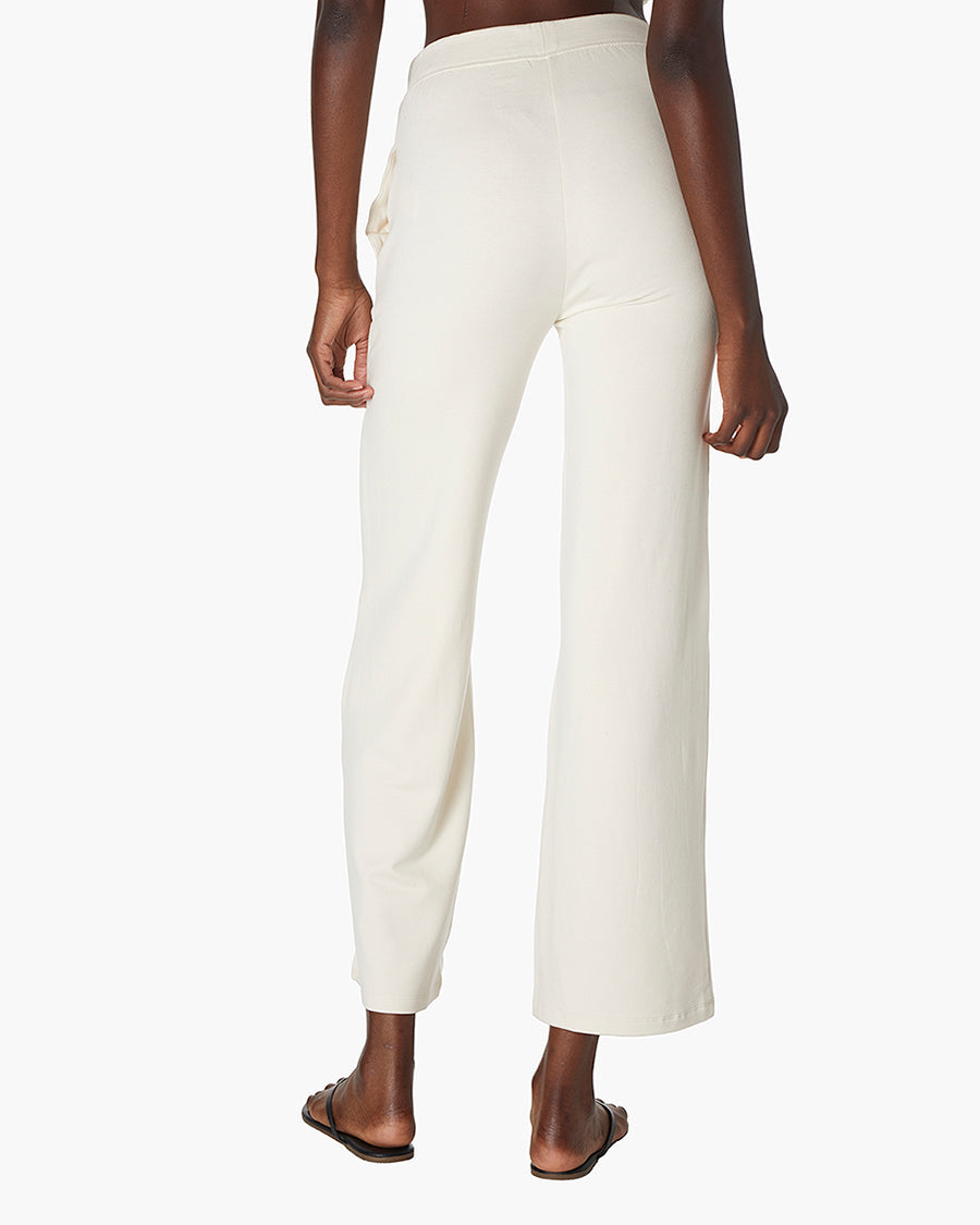 French Terry Wide Leg Pant  - TKEES
