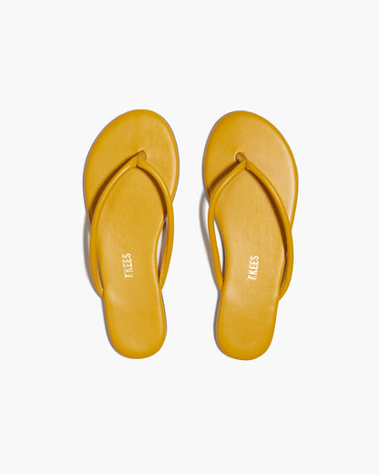 Tubular Lily Lemon Curry Flip Flops  - TKEES