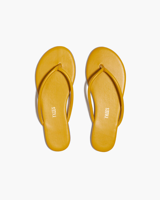 Tubular Lily Lemon Curry Flip Flops  - TKEES