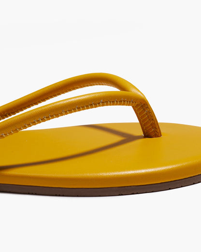 Tubular Lily Lemon Curry Flip Flops  - TKEES