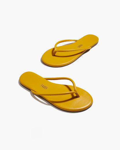 Tubular Lily Lemon Curry Flip Flops  - TKEES