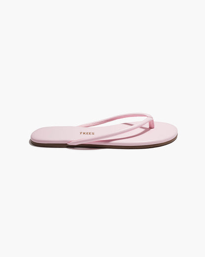 Tubular Lily Powder Pink Flip Flops  - TKEES