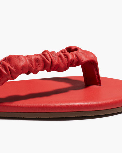 Savannah Red Flip Flops  - TKEES