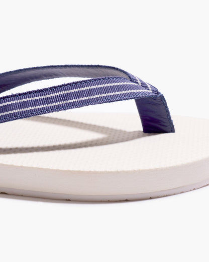 TKEES x J.CREW Sandal in Snow White  - TKEES