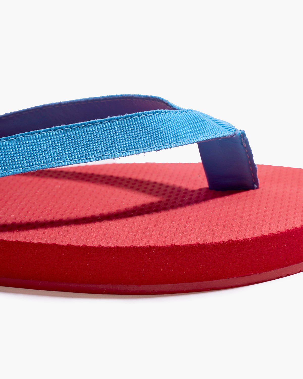 TKEES x J.CREW Sandal in Vintage Red  - TKEES