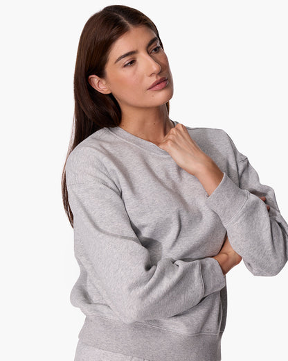 CloudSoft Crew Heather Grey  - TKEES