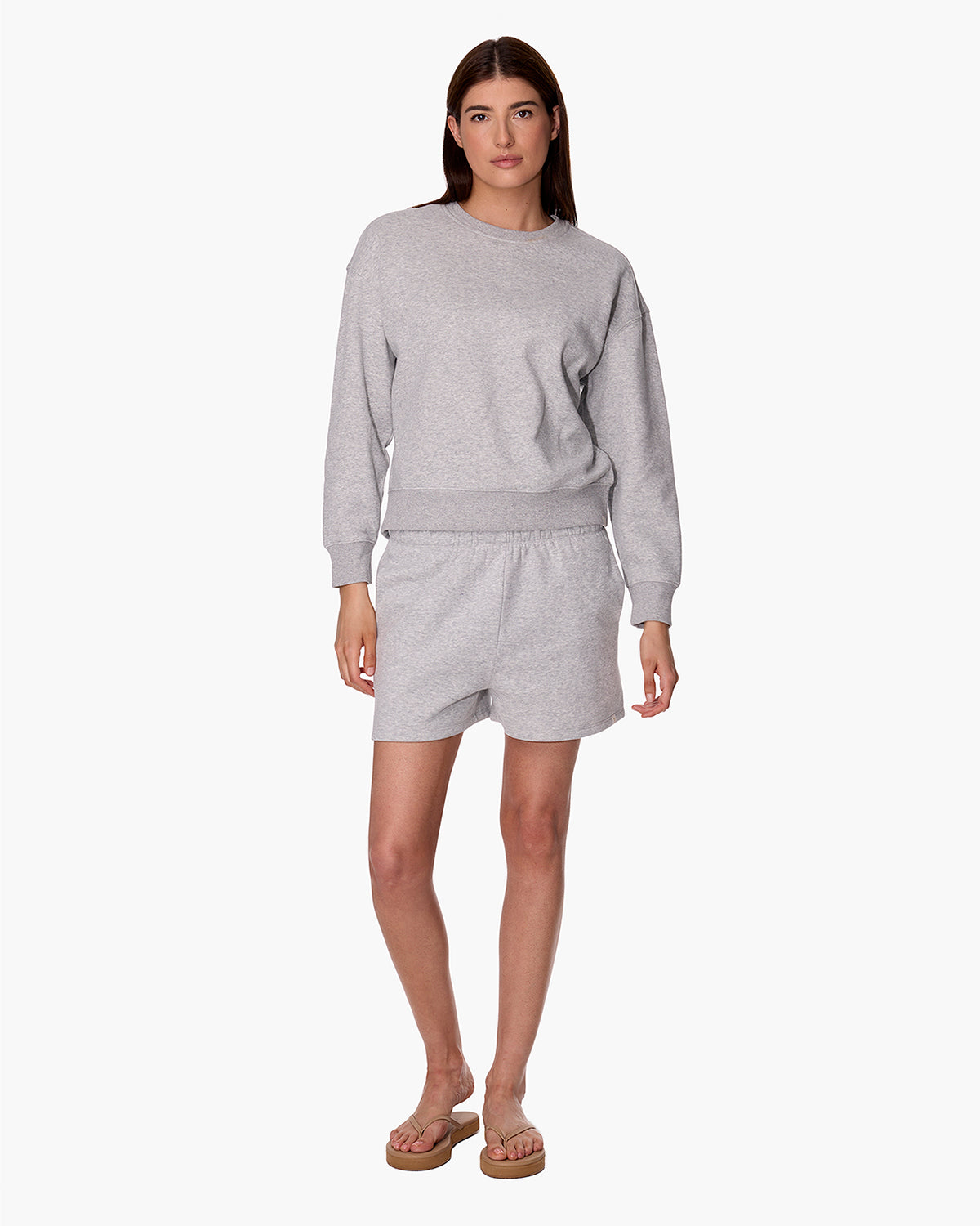 CloudSoft Crew Heather Grey  - TKEES