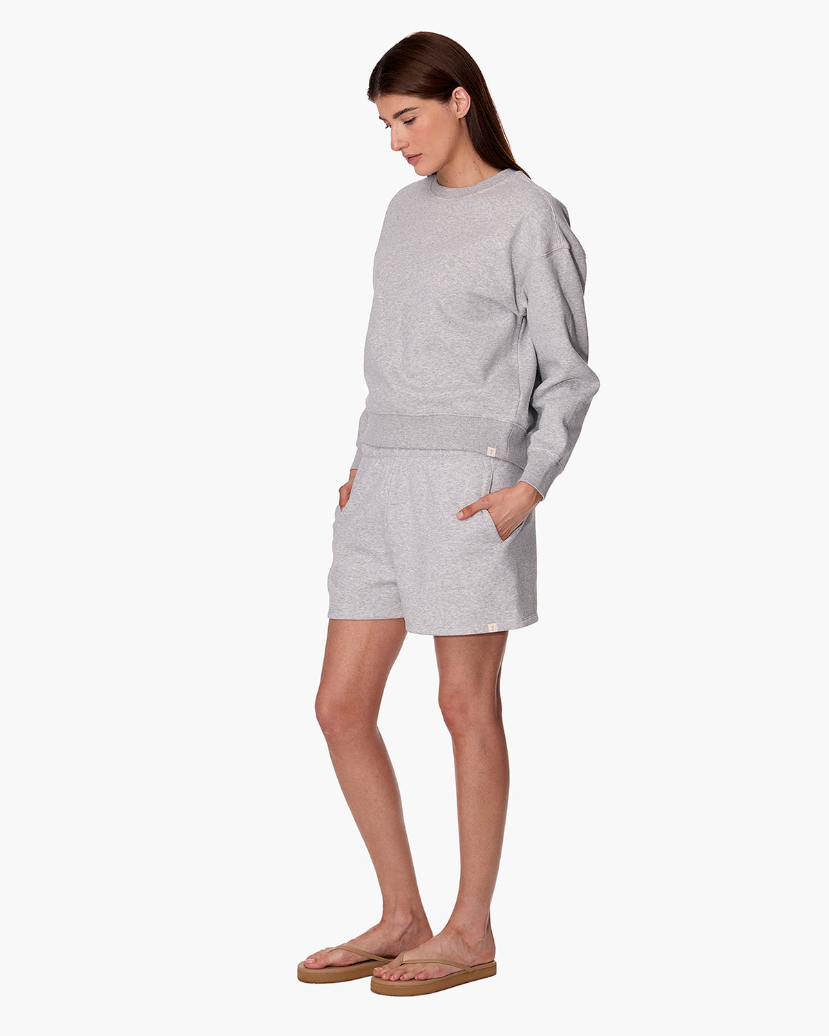 CloudSoft Crew Heather Grey  - TKEES
