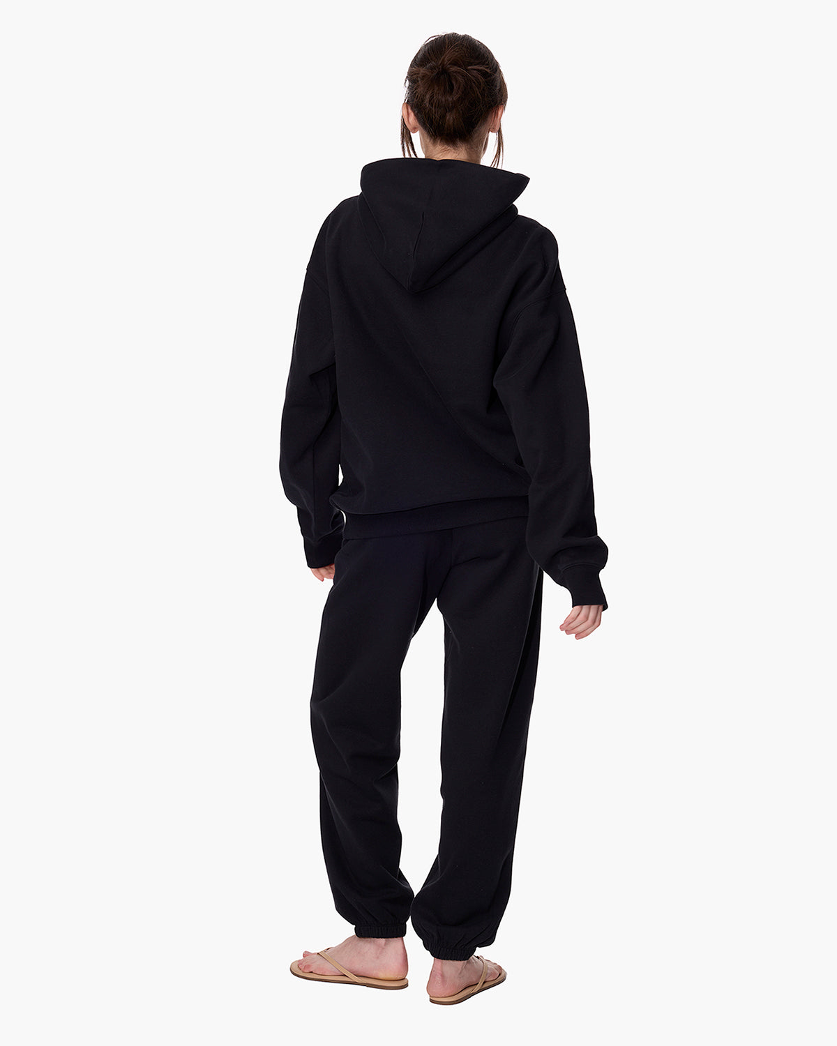 CloudSoft Pullover Hoodie Black  - TKEES