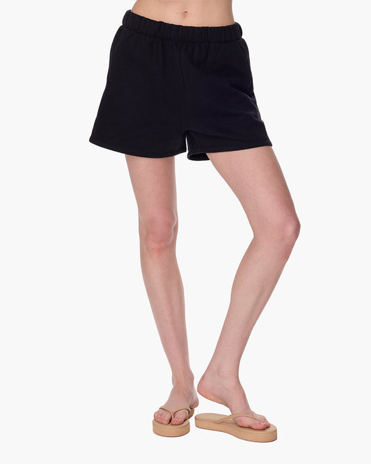 CloudSoft Sweat Short Black  - TKEES