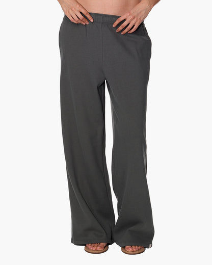 CloudSoft Wide Leg Jogger Green  - TKEES